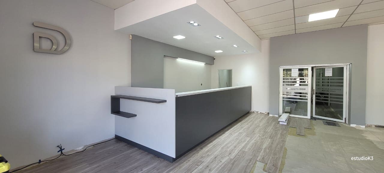 Mostrador de recepción para consultorios